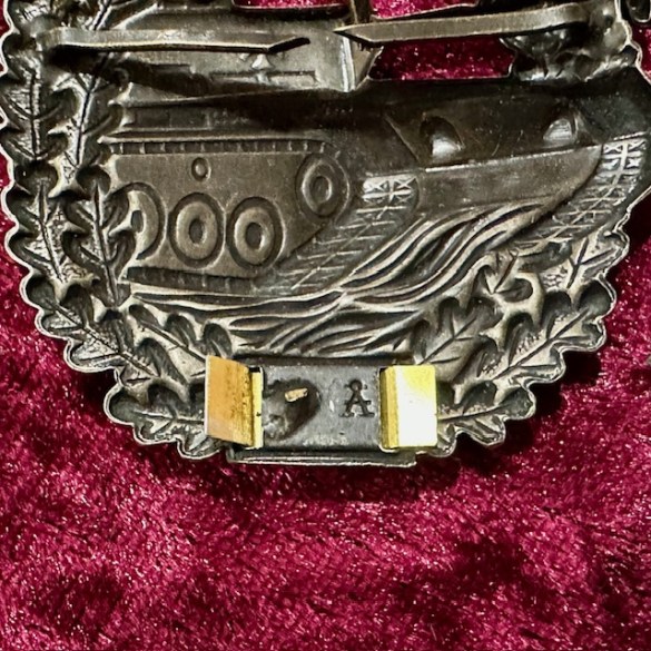 Assman West German Tank Badge 2